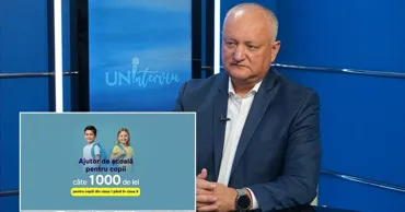 Igor Dodon: Anul trecut Guvernul a oferit ajutor pentru elevi. Acum de ce nu?