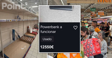 В магазинах Испании разобрали воду и еду, а пауэрбанки продают за 12 500 евро
