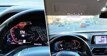 Șoferul unui BMW a depășit viteza de 150 km/h în oraș: Este căutat de poliție
