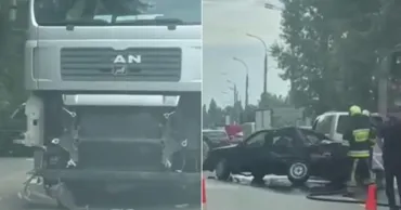 В Кишиневе произошло ДТП с участием трех автомобилей