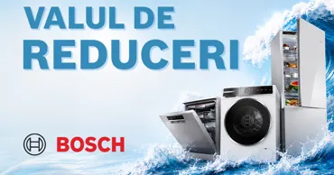 Prinde valul reducerilor Bosch și economisește până la 7.000 de lei Ⓟ