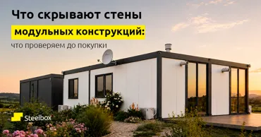 SteelBox: Что скрывают стены модульных конструкций - проверяем до покупки Ⓟ