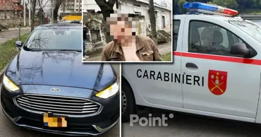 Un șofer beat s-a dat de gol după ce a cerut ajutorul carabinierilor