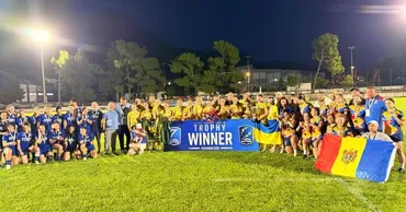 Moldova a cucerit bronzul la prima etapă a Europenelor de rugby 7