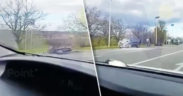 В Рышканском районе произошло ДТП: водитель авто сбил мотоциклиста
