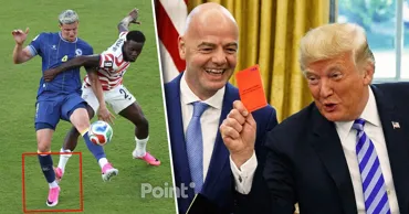 Трамп позвонил президенту ФИФА, чтобы отменить красную карточку футболиста