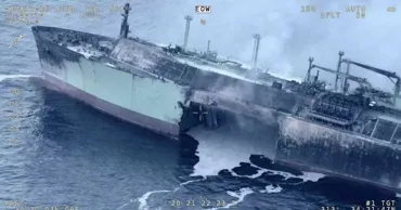 РФ обвинила Украину в атаке на газовоз в Средиземном море