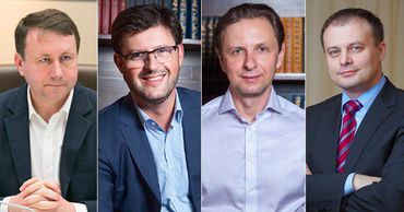 Канду, Кульминского, Мунтяну и Попова заметили вместе в аэропорту. Коллаж: Point.md