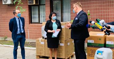 Польша передала Молдове партию кислородных концентраторов.