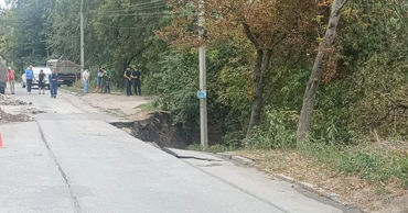 В Бельцах введено чрезвычайное положение из-за оползня