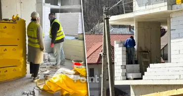 Nereguli grave pe un șantier din Durlești: Muncă la negru și riscuri majore pentru angajați
