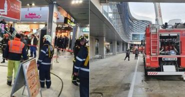 В аэропорту Бухареста произошел пожар.