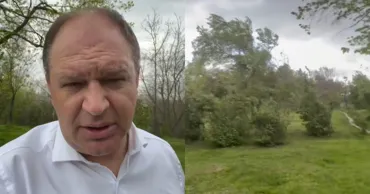 Ион Чебан призвал жителей Кишинёва оставаться дома из-за сильного ветра