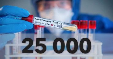 В Молдове число заразившихся COVID-19 превысило 25 000 человек.