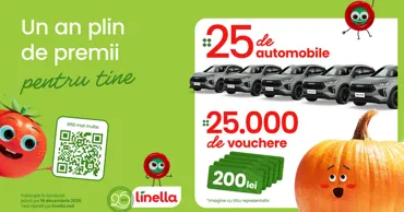 Linella отмечает 25 лет на рынке и запускает кампанию «Год, полный призов для тебя» Ⓟ