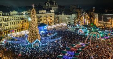 Киевская елка вошла в пятерку лучших в ЕС.