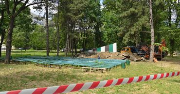 В столичном парке “Алунелул” начинается второй этап ремонтных работ.