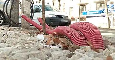 Ремонт улицы 31 августа в Кишиневе не завершен до сих пор.
