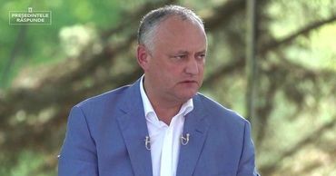 Президент РМ Игорь Додон.