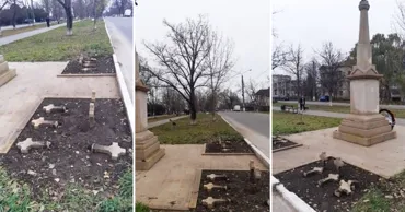 Вандалы заплатят 12 тысяч леев за разрушенный памятник во Флорештах