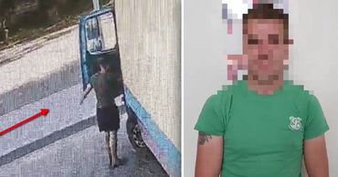 25-летний житель Кишинёва был задержан сотрудниками полиции за кражу из автомобиля. Фото: Point.md.