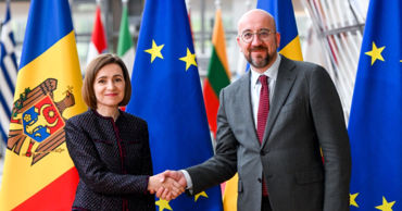 Майя Санду встретилась с председателем Евросовета в Брюсселе