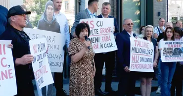 В Кишиневе проходит протест против роста тарифа на газ