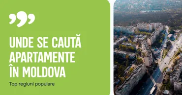 999.md: Unde se caută apartamente în Moldova. Topul celor mai populare zone