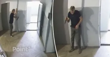 В Кишиневе мужчина с ножом пытался попасть в квартиру, в которой находился ребенок