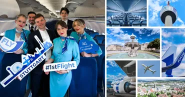 FlyOne lansează zborul direct Chișinău – Stuttgart începând cu 3 iulie Ⓟ
