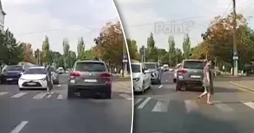 Полиция нашла водителя Volkswagen, не пропустившего пешехода в Кишиневе