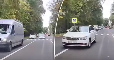 Полиция установила личность водителя Skoda, нарушившего ПДД в Кишиневе