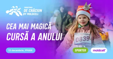 Maratonul de Crăciun: Самый волшебный забег года возвращается в Кишинёв в декабре Ⓟ