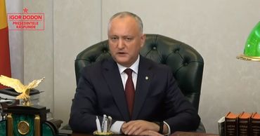 Президент РМ Игорь Додон.