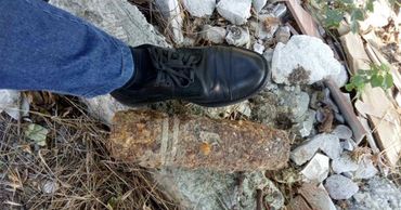 В столице на Каля Орхеюлуй обнаружен снаряд времен ВОВ.
