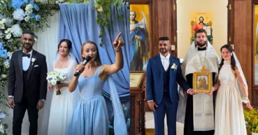 Hora și ritmuri indiene la nuntă: Balagi și o moldoveancă și-au unit destinele