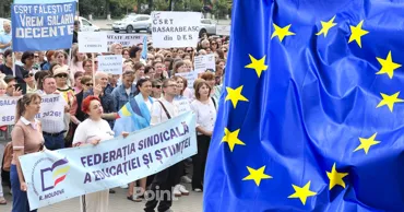 Европейские профсоюзы поддержали протест учителей Молдовы
