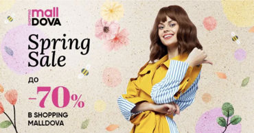 Spring Sale в Shopping MallDova: скидки до - 70% и Art Week Ⓟ