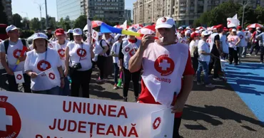 В Бухаресте проходит большая забастовка медработников