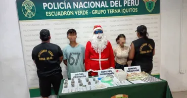 Polițiștii costumați în Moș Crăciun au destructurat o bandă periculoasă în Peru