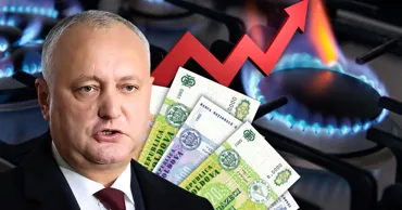 Dodon, după scumpirea gazului: Guvernarea PAS sărăcește oamenii