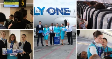 FlyOne a lansat zboruri directe spre Baku Ⓟ