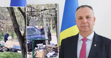 Министр здравоохранения выбросил картон вне контейнера: "Везде было переполнено"