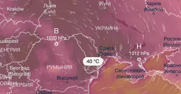 Горячий европейский циклон дойдёт до Молдовы: днем +40°С