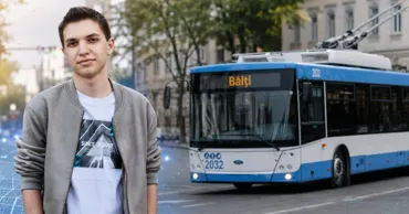 Студент из Румынии получил €60 тыс. на модернизацию транспорта в Бельцах с помощью ИИ