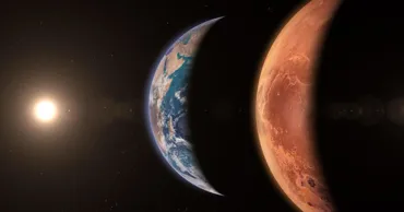 Soarele, Venus și Marte se vor întâlni din nou pe cer abia în anul 2267