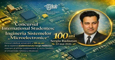 Конкурс имени «Сергея Рэдэуцану» бросает вызов новому поколению инженеров Ⓟ
