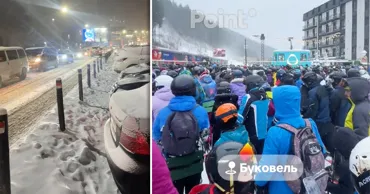 Stațiunea Bukovel este plină de turiști, în ciuda războiului și a prețurilor mari