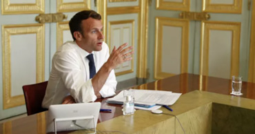 Президент Франции Эммануэль Макрон.