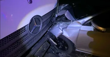 В Яловенском районе столкнулись грузовик и легковушка: пять человек пострадали